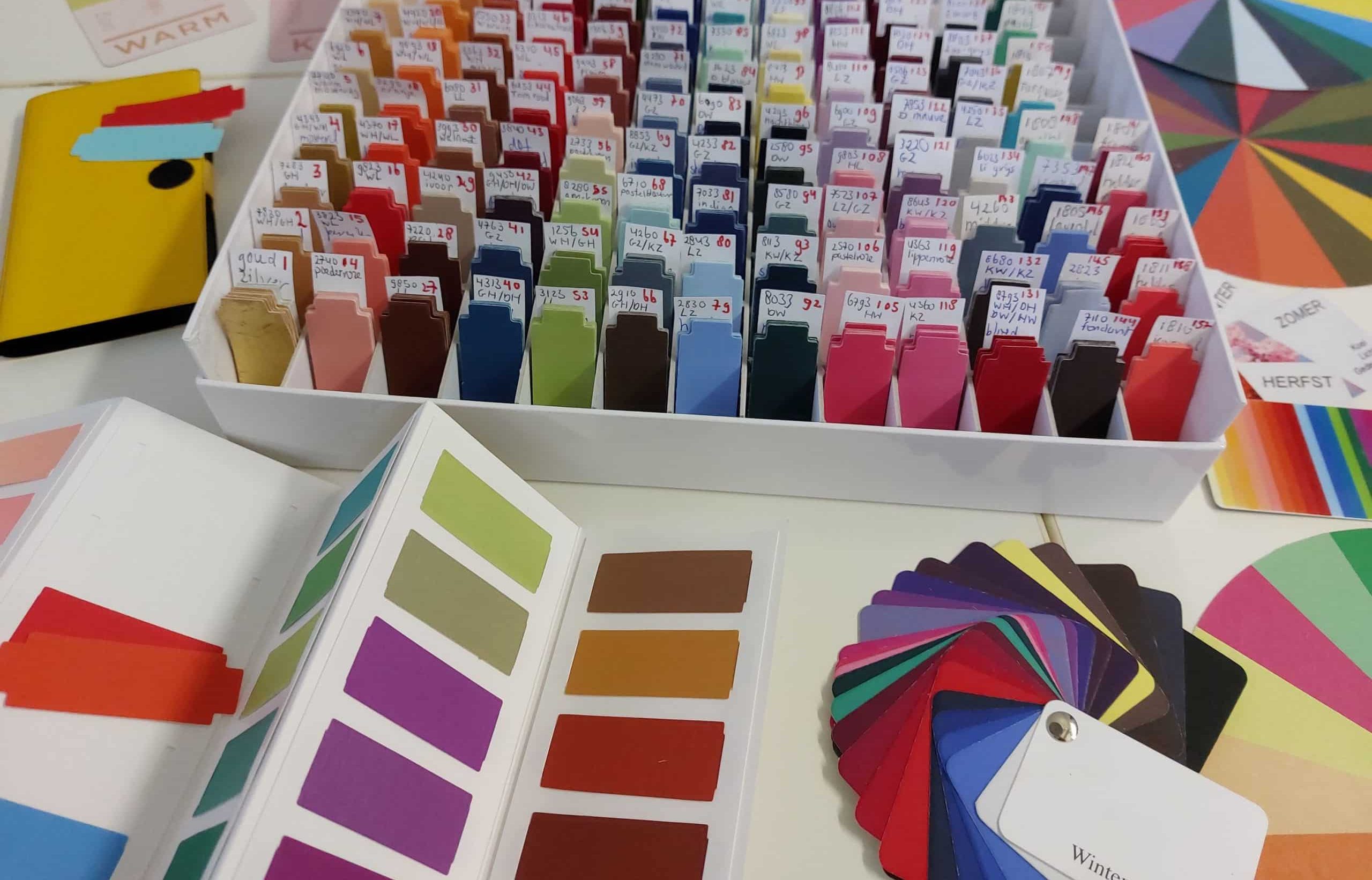 Kleurenwaaier of volledig op maat gemaakt kleurenpaspoort bij I-CATCH Breda